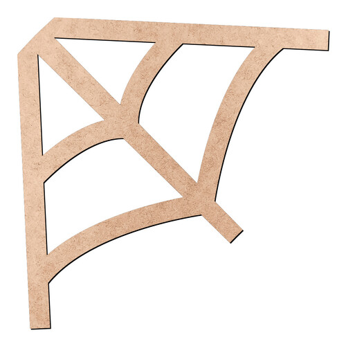 Recorte Teia de Aranha / MDF 3mm