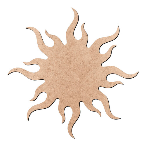 Recorte Sol / MDF 3mm