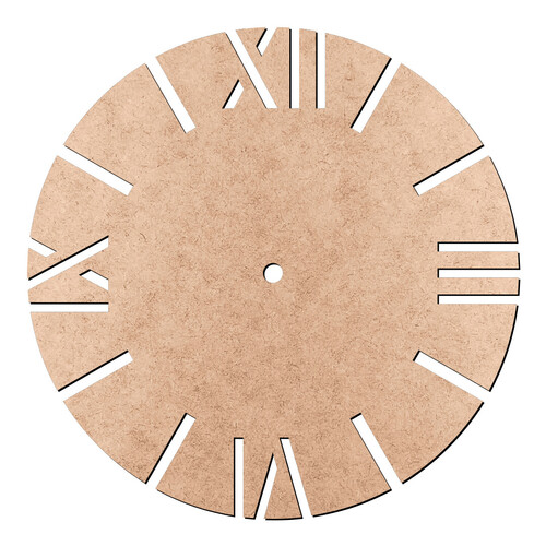 Recorte Relógio Romanos / MDF 3mm
