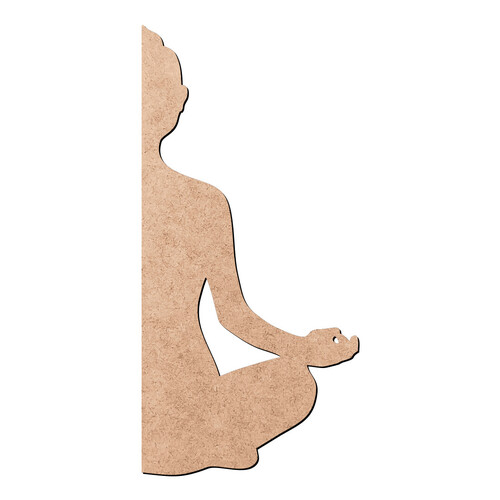 Recorte Metade Buda / MDF 3mm