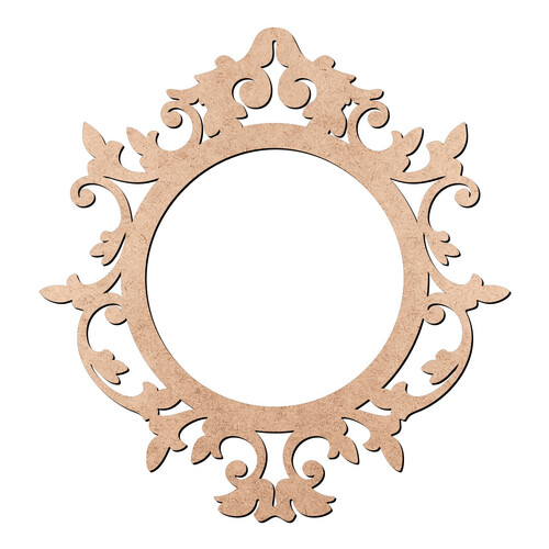 Recorte Brasão Moldura / MDF 3mm