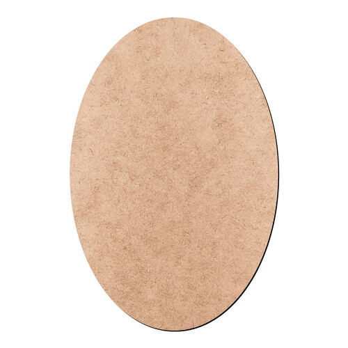 Recorte Placa Oval / MDF 3mm