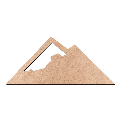 Recorte Montanhas / MDF 3mm