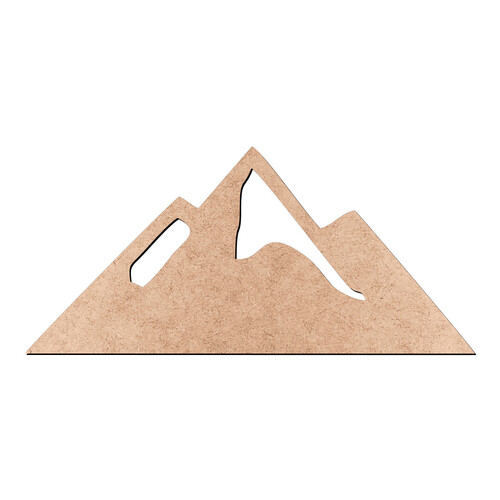 Recorte Montanhas / MDF 3mm