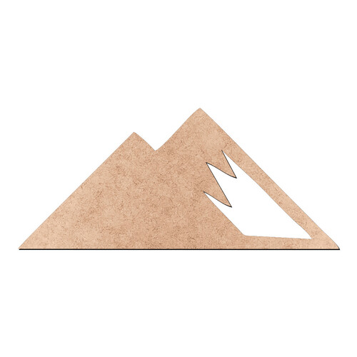 Recorte Montanhas / MDF 3mm