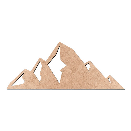 Recorte Montanhas / MDF 3mm
