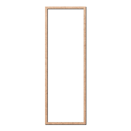 Recorte Moldura Ret 78 x 27 cm Borda 1,5 cm / MDF 3mm