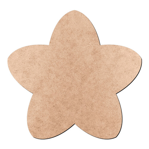 Recorte Estrela / MDF 3mm