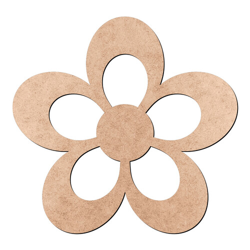 Recorte Flor Vazada / MDF 3mm