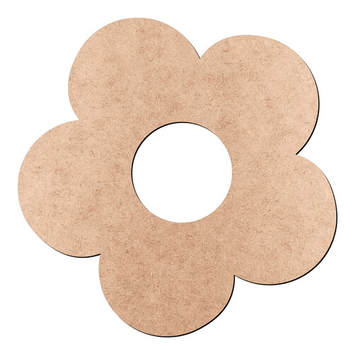Recorte Flor / MDF 3mm
