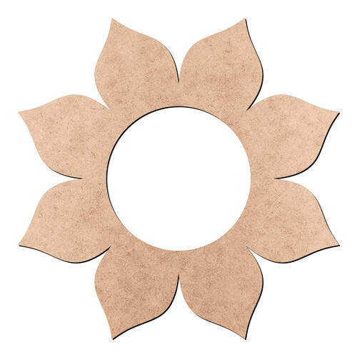 Recorte Flor / MDF 3mm