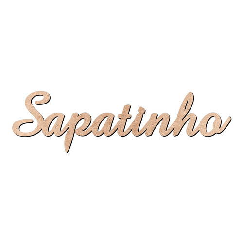 Recorte Sapatinho Amaze / MDF 3mm