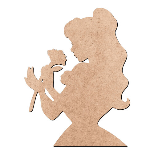Recorte Bela Flor / MDF 3mm