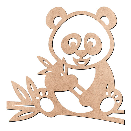 Recorte Panda / MDF 3mm