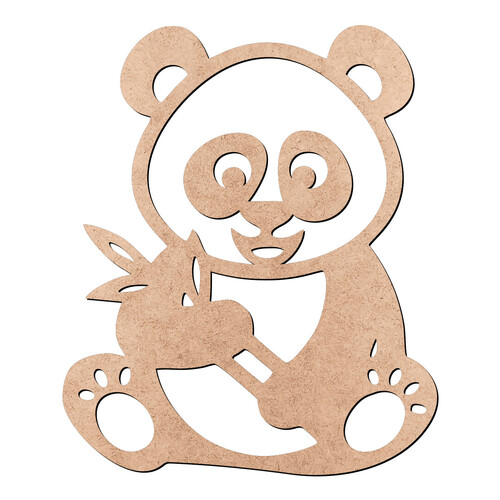 Recorte Panda / MDF 3mm
