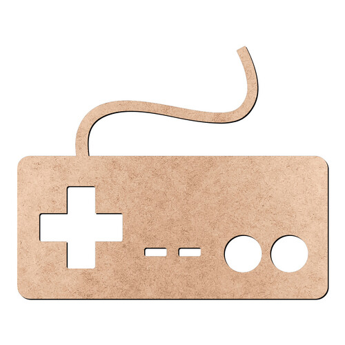 Recorte Controle Game / MDF 3mm