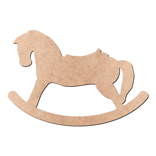 Recorte Cavalo Balanço / MDF 3mm