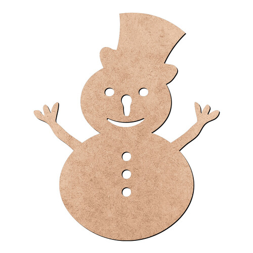 Recorte Boneco de Neve / MDF 3mm