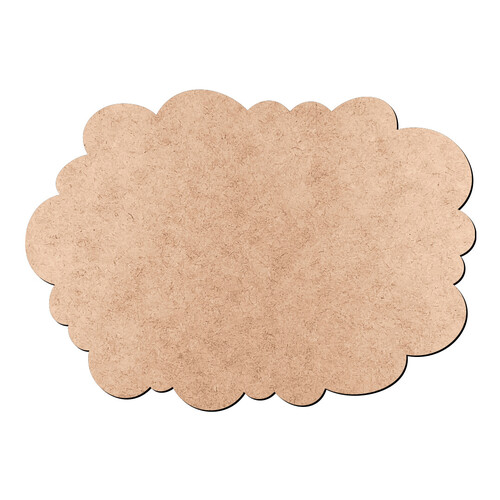 Recorte Placa Irregular Lisa / MDF 3mm