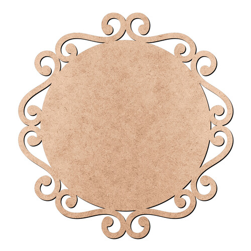 Recorte Placa Arabescos / MDF 3mm