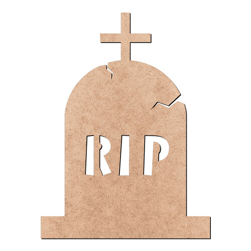 Recorte Lápide RIP / MDF 3mm