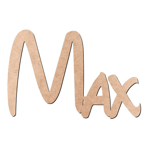Recorte Max Disney / MDF 3mm