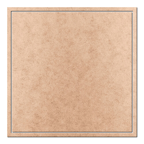 Recorte Mini Bastidor Quadrado 6 cm / MDF 3mm