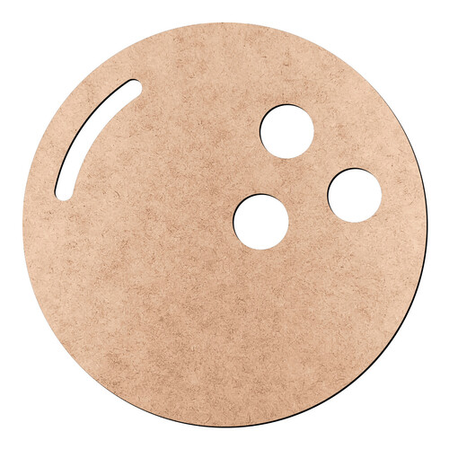 Recorte Bola Boliche / MDF 3mm