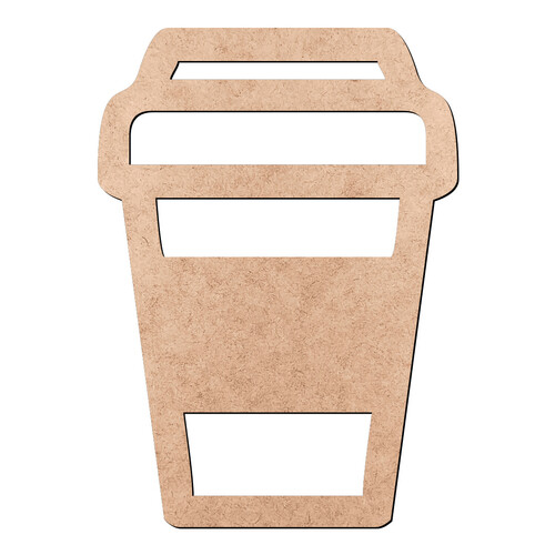 Recorte Copo Café / MDF 3mm