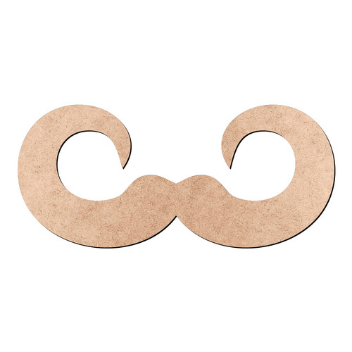Recorte Bigode / MDF 3mm