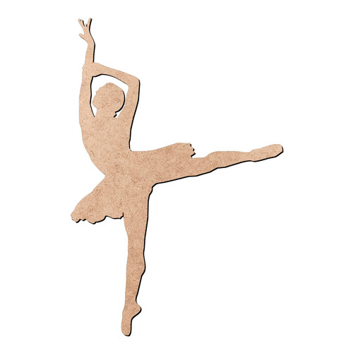 Recorte Bailarina / MDF 3mm