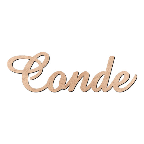 Recorte Conde Amaze / MDF 3mm