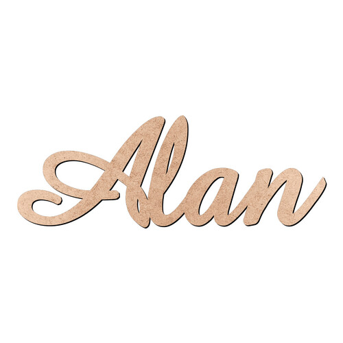 Recorte Alan Amaze / MDF 3mm