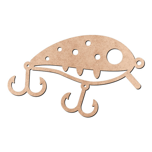 Recorte Isca Artificial / MDF 3mm