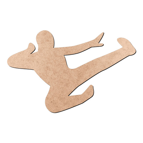 Recorte Lutador Chute / MDF 3mm