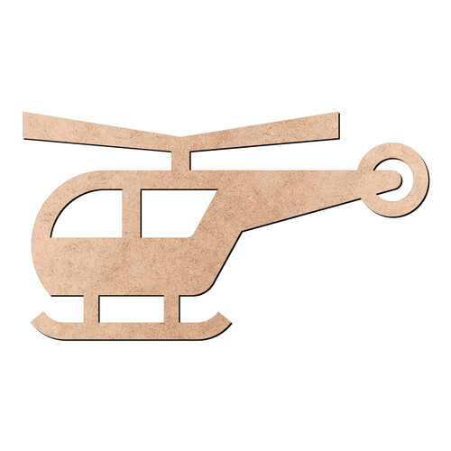 Recorte Helicóptero / MDF 3mm