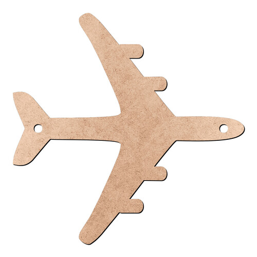 Recorte Avião Furinhos / MDF 3mm
