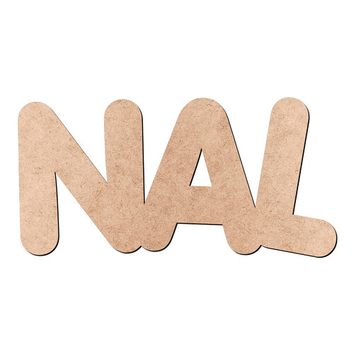 Recorte NAL / MDF 3mm