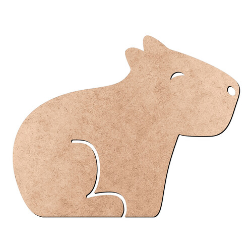 Recorte Capivara / MDF 3mm