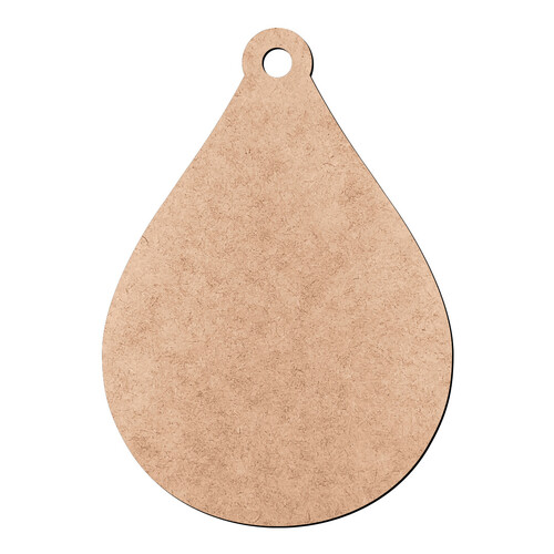 Recorte Gota Furo / MDF 3mm