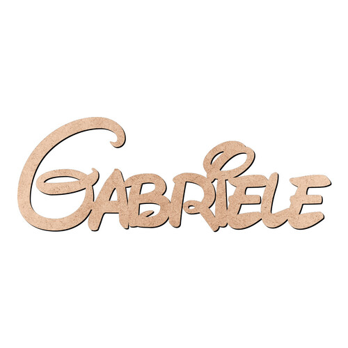 Recorte Gabriele Disney / MDF 3mm