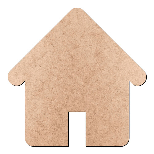 Recorte Casinha / MDF 3mm