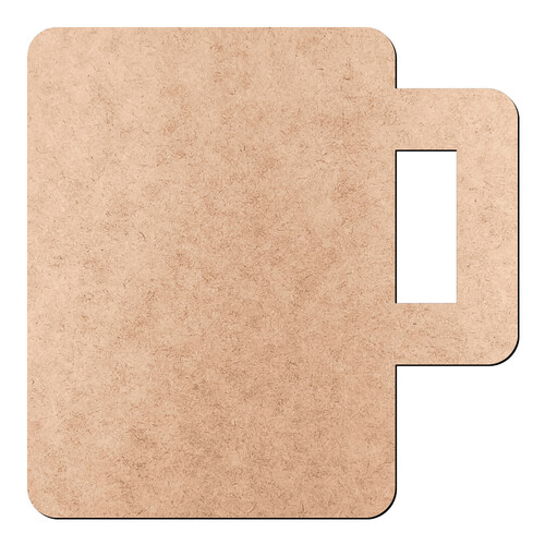 Recorte Xícara / MDF 3mm