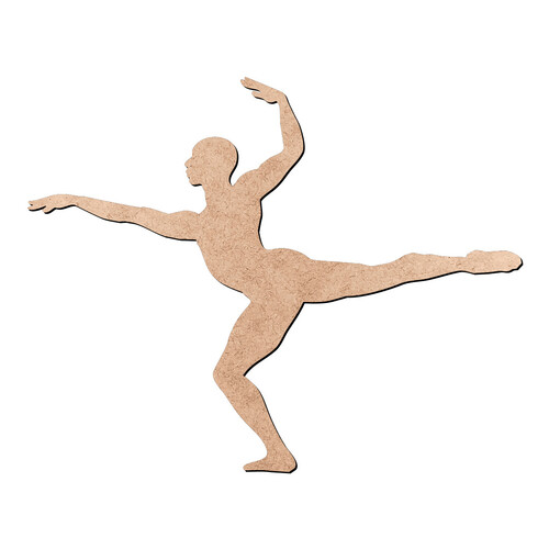 Recorte Bailarino / MDF 3mm