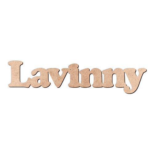 Recorte Lavinny Cooper Black / MDF 3mm