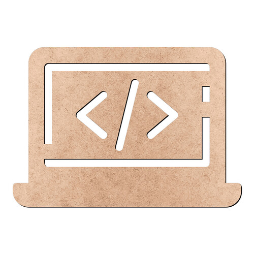 Recorte Note Programador / MDF 3mm