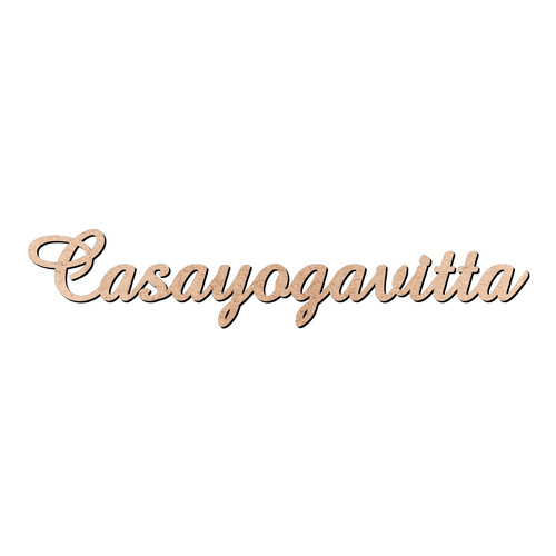 Recorte Casayogavitta Amaze / MDF 3mm