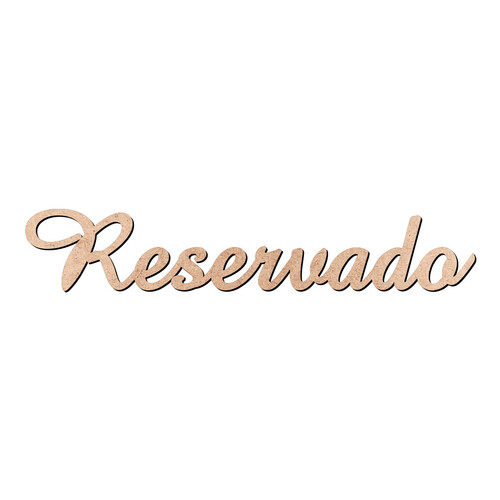 Recorte Reservado Amaze / MDF 3mm
