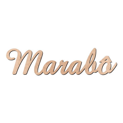 Recorte Marabô Amaze / MDF 3mm