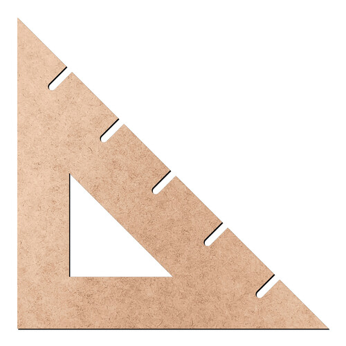 Recorte Esquadro / MDF 3mm
